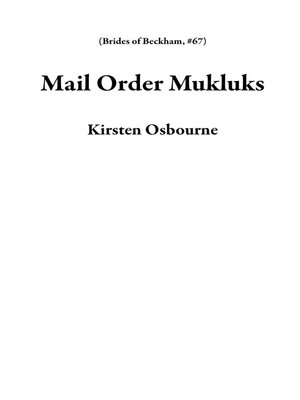 cover image of Mail Order Mukluks